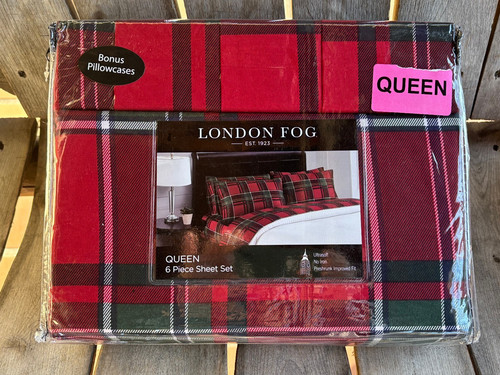 London fog queen red - london,
